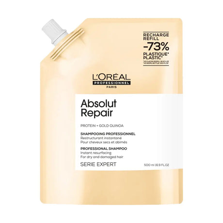 L’Oréal Professionnel Absolut Repair Lipidium Sampon – Intenzív regenerálás és ragyogás a sérült hajnak - 500 ml