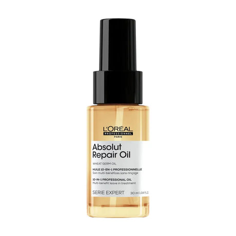 L’Oréal Professionnel Absolut Repair – Professzionális Leave-In Hajolaj 10 jótékony hatással – 30ml - Haj