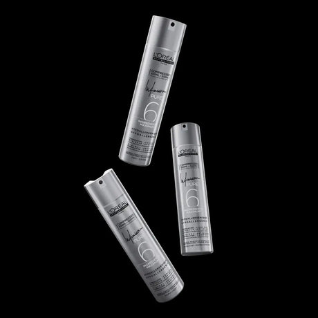 Fixativ Profesional L’Oréal Professionnel Infinium Pure Soft 300ml– Fixare Flexibilă și Strălucire Naturală - Păr