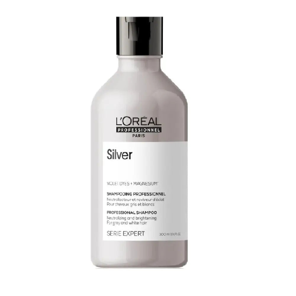 L’Oréal Professionnel Serie Expert Silver Sampon argintiu pentru par blond 300 ml