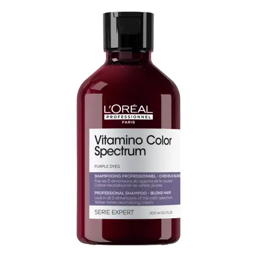 L’Oréal Professionnel Vitamino Color Spectrum Purple Sárga Tónusokat Semlegesítő Sampon 300ml