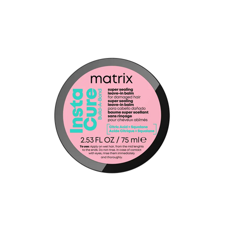 Matrix Instacure Build-A-Bond Super Sealing – Cremă Leave-in Reparatoare pentru Păr Deteriorat 75ml - Păr