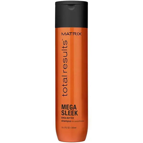 Matrix Total Results Mega Sleek Sampon – Professzionális Sima Haj és Anti-Frizz Védelem Shea Vajjal 300ml - Haj