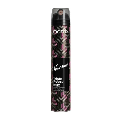 Fixativ Profesional cu Uscare Rapidă Matrix Vavoom Triple Freeze Extra Dry – Fixare Maximă și Volum 300ml - Păr