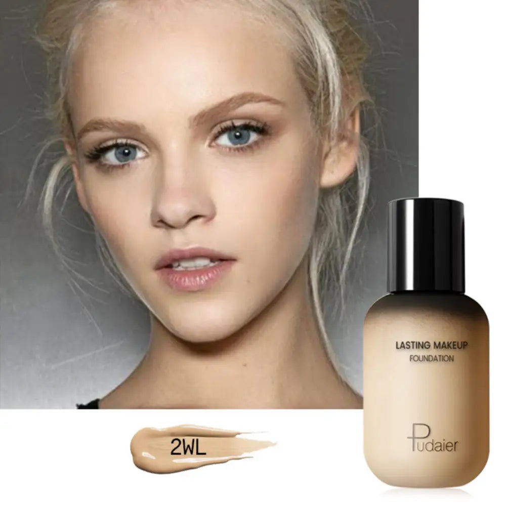 Matt Hatású Tartós Tökéletes Fedésű Alapozó Pudaier Lasting Makeup 40ml - 2WL - Sminkelés