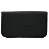 Olivia Garden Black Standard Pouch – Professzionális ollótartó tok 3 rekesszel elegáns matt fekete dizájnnal