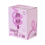 Olivia Garden Fingerbrush Boar & Nylon ThinkPink 2025 – Professzionális rózsaszín hajkefe limitált kiadás - Haj