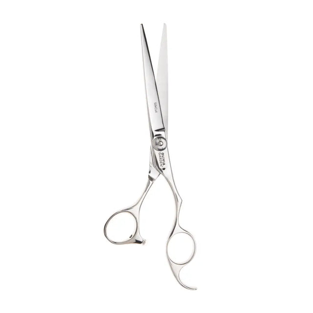 Foarfecă profesională de tuns Olivia Garden Silkcut 6.5 oțel fără nichel lamă convexă mâner ergonomic