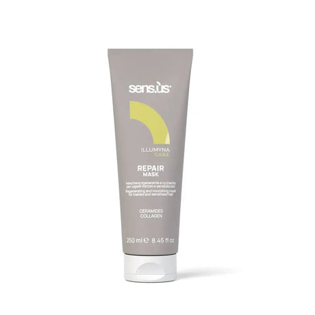 Regeneráló Hajmaszk Kémiailag Kezelt Hajra Sensus Illumyna Repair Mask - 250 ml - Haj