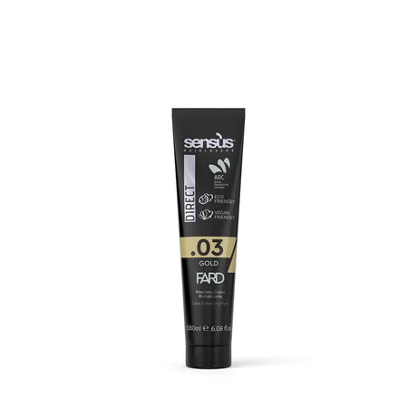 Sensus Direct Fard Mască Colorantă De Păr - 180 ml / 03 GOLD-AURIU - Păr
