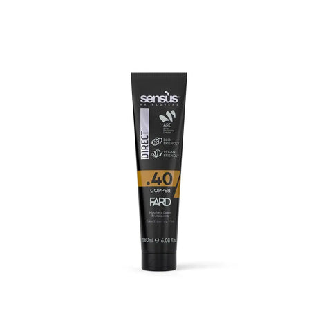 Sensus Direct Fard Mască Colorantă De Păr - 180 ml / 40 COPPER-CUPRU - Păr