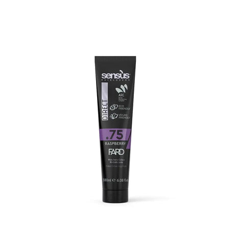 Sensus Direct Fard Mască Colorantă De Păr - 180 ml / 75 RASPBERRY-CAPSUNA - Păr