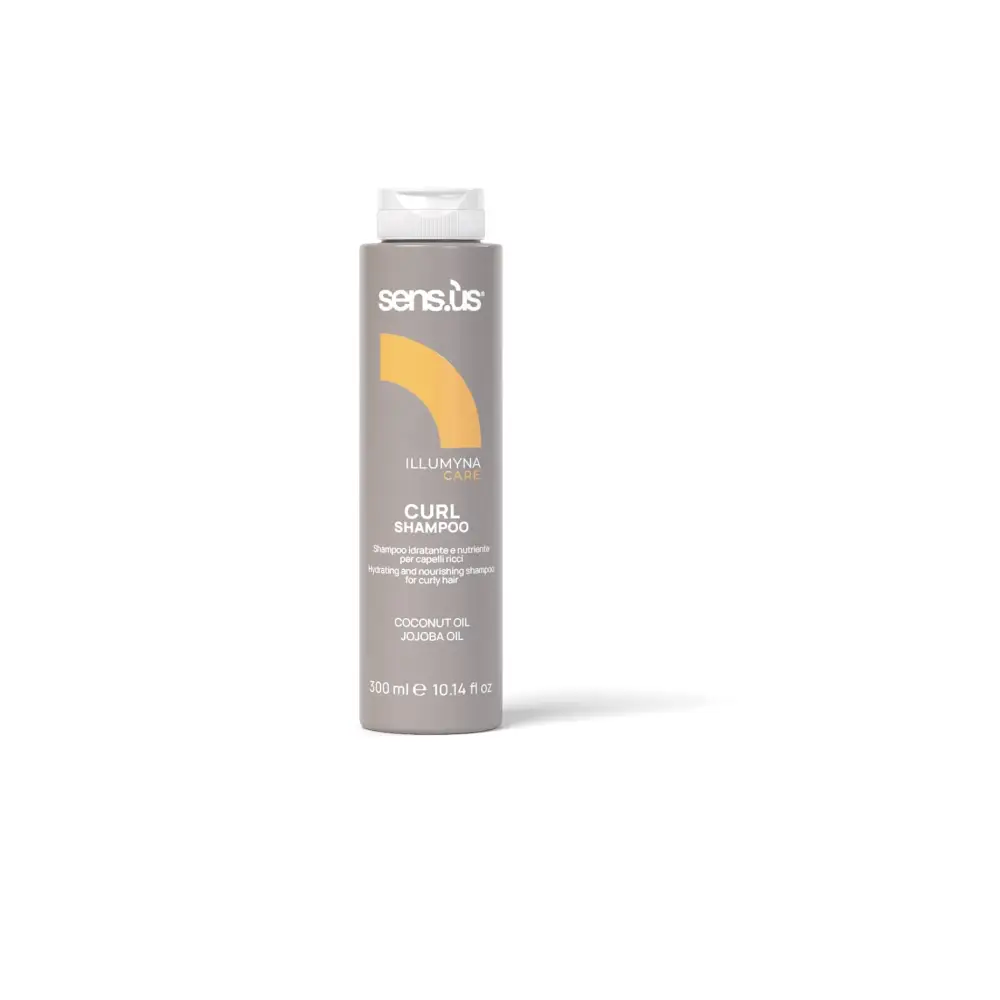 Tökéletesen Definiált és Hidratált Göndör Haj Sampon Illumyna Curl Shampoo - 300 ml - Haj