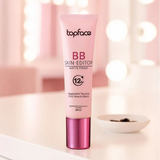Topface BB Skin Editor Matte Finish – Mattító BB Krém 12 órás Tartóssággal SPF 15-tel - Sminkelés