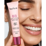Topface BB Skin Editor Matte Finish – Mattító BB Krém 12 órás Tartóssággal SPF 15-tel - Sminkelés