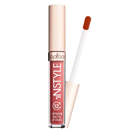 Topface Extreme Matte Instyle Folyékony Rúzs 12H – Intenzív Szín Ultra Matt Finish és Hosszantartó Kényelem - 015