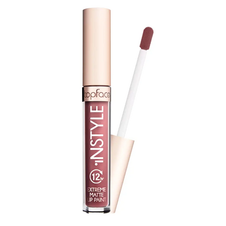 Topface Extreme Matte Instyle Folyékony Rúzs 12H – Intenzív Szín Ultra Matt Finish és Hosszantartó Kényelem - 026