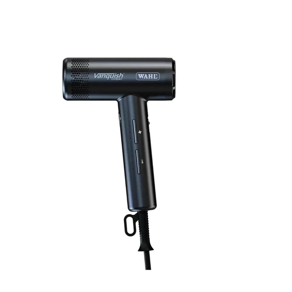 Wahl Vanquish Compact – Professzionális hajszárító 1600W digitális motorral és kompakt kialakítással - Hajformázó