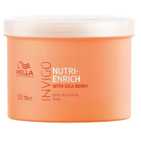 Wella Invigo Nutri-Enrich Hajmaszk – Intenzív Táplálás és Hidratálás a Száraz Sérült Hajra - 500 ml - Haj