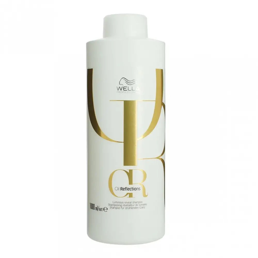 Wella Oil Reflections Luminous Reveal Sampon – Ragyogó Selymes és Hidratált Hajért - 1000 ml - Haj