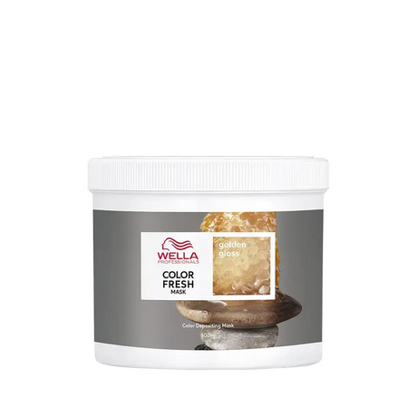 Wella Professionals Color Fresh Create Mask Golden Gloss 500ml – Aranyló Fény a Szőke Hajért - Haj