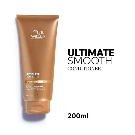 Wella Professionals Ultimate Smooth Hajbalzsam 200 ml – Intenzív hidratálás és simító ápolás száraz rakoncátlan hajra